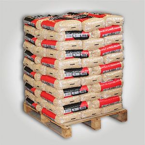 Pellets on pallet 990 kg